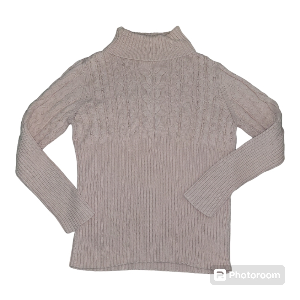 100% cotton‎ cabel knit sweater